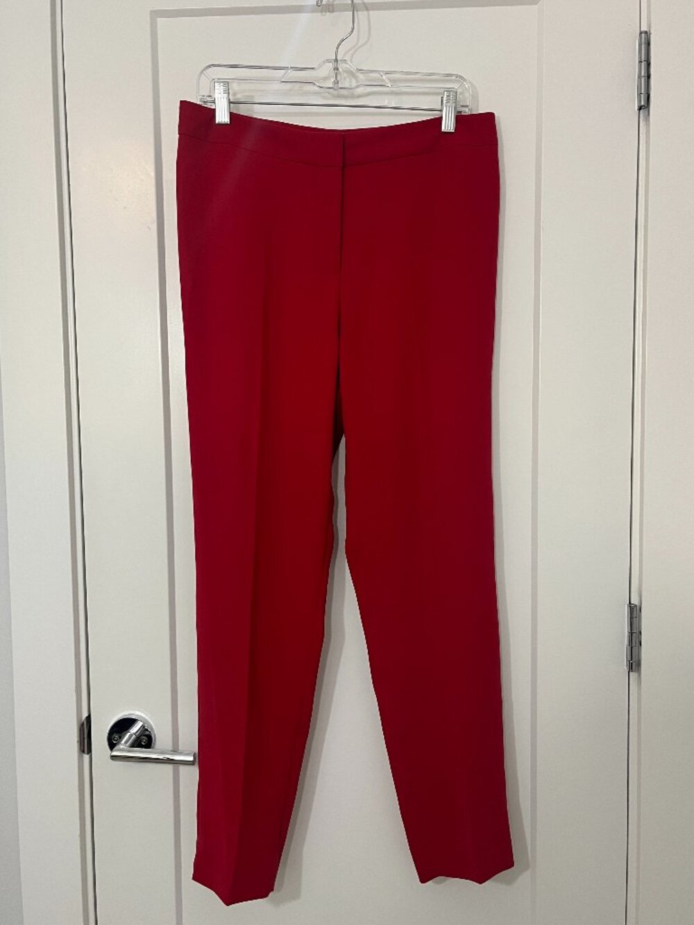 Hobbs London Red Size 8 Tailored Trouser Pants